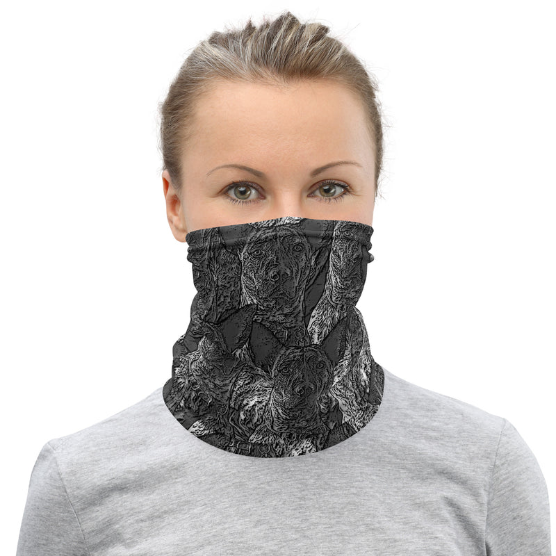 Annies Dog Gray Neck Gaiter