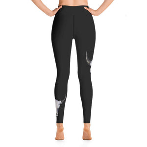 Bison Skull Yoga Leggings