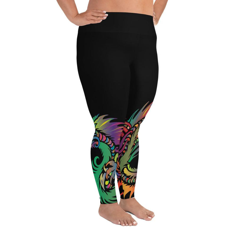 Chakra Yoga Plus Size Leggings