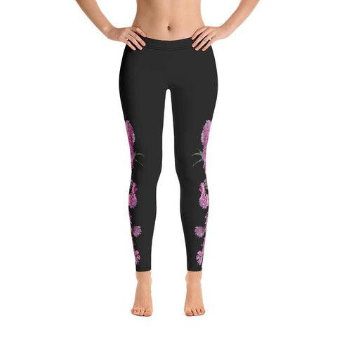 Frozen Huckleberry Capri Leggings