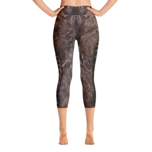 Blesbok 2 Yoga Capri Leggings - 57 Peaks