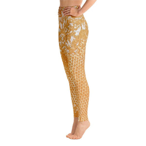 Honey on Honeycomb Yoga Leggings - 57 Peaks